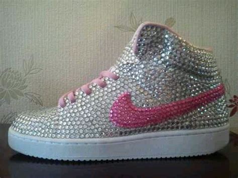 nike dunks bling|pink bling shoes for women.